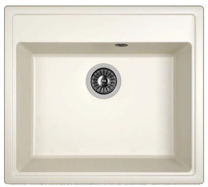 Мойка кухонная из литьевого мрамора Dr. Gans НИКА 570 25.070.D0570.401 57*51 см. белый Мойка кухонная из литьевого мрамора Dr. Gans НИКА 570 25.070.D0570.401 57*51 см. белый