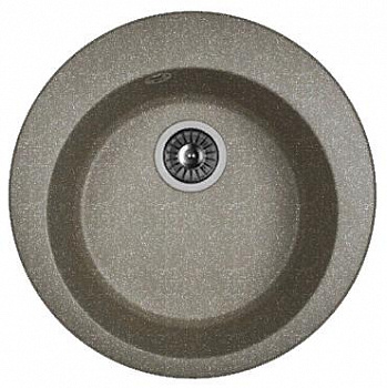 Мойка кухонная из литьевого мрамора Dr. Gans ГАЛА 25.010.B0510.407 51*51 см. черный