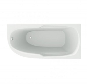 Ванна акриловая Mirsant НЕБУГ  150x80 см. правая  Ванна акриловая Mirsant НЕБУГ  150x80 см. правая