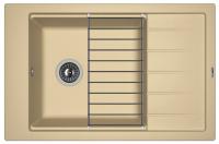 Мойка кухонная керамогранитная Florentina ЛИПСИ 780P 20.275.D0780.306 78*51 см. капучино
