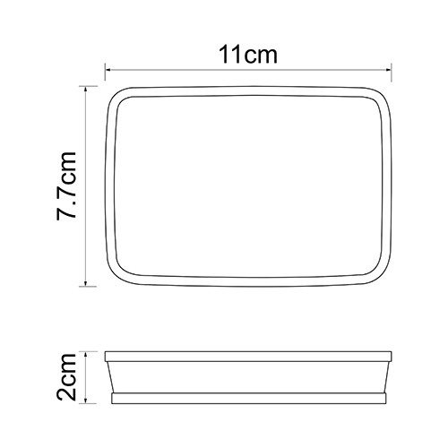 Мыльница настольная WasserKRAFT ROSSEL K-5729   Мыльница настольная WasserKRAFT ROSSEL K-5729
