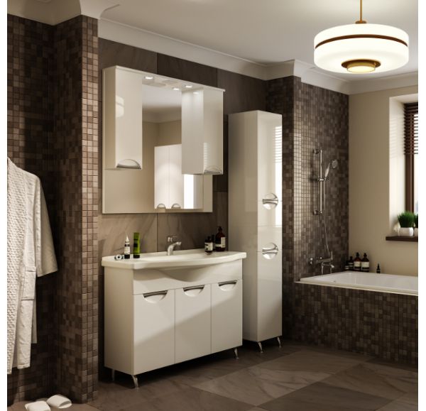 Тумба под раковину Mirsant КАМИЛЛА  100 см.  Тумба под раковину Mirsant КАМИЛЛА  100 см.