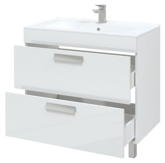 Тумба с раковиной Mirsant KOMFORT  80 см. 