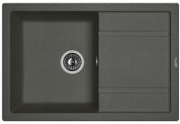 Мойка кухонная керамогранитная Florentina ЛИПСИ 760 20.160.D0760.102 76*51 см. черный