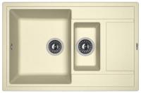 Мойка кухонная керамогранитная Florentina ЛИПСИ 780K 20.250.D0780.202 78*51 см. шампань