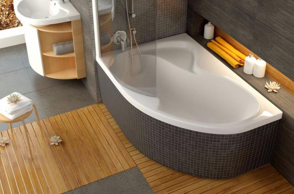 Ванна акриловая Ravak ROSA II C2210P0000 170x105 см. левая 