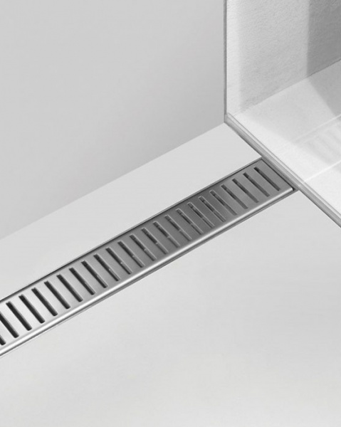 Решетка для душевого канала Alcaplast  PURE-1150L   Решетка для душевого канала Alcaplast  PURE-1150L